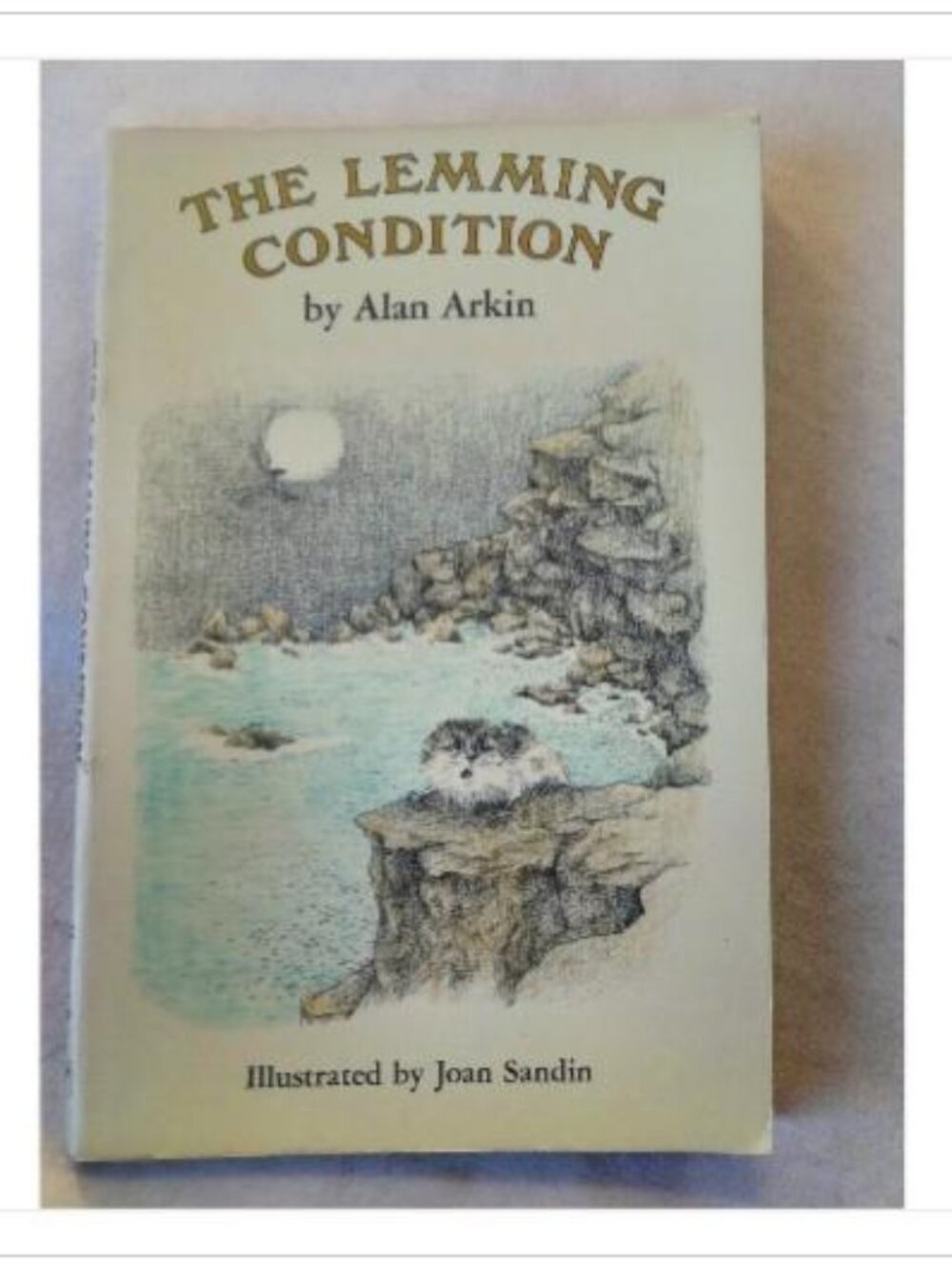 The Lemming Condition Alan Arkin 1989 First Edition Paperback Book Vintage Read